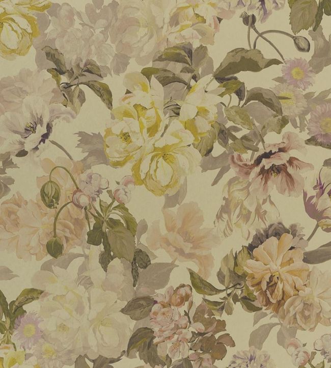 Delft Flower Wallpaper - Gold - PDG1033/02 - Designers Guild - Premier Wallcovering
