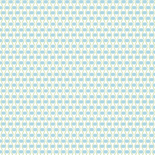 Denver Wallpaper - Spa Blue & Green - Thibaut - T14328 - Premier Wallcovering