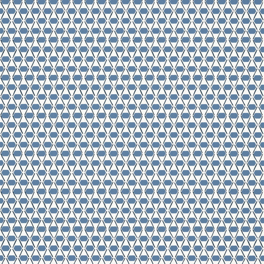 Denver Wallpaper - Blue - Thibaut - T14326 - Premier Wallcovering