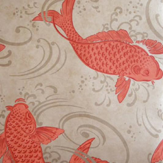 Derwent Wallpaper - Coral - Osborne & Little - W5796-03 - Premier Wallcovering