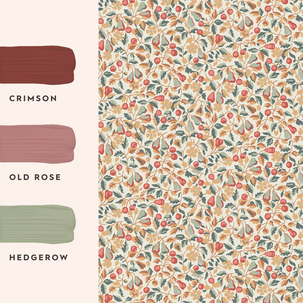 Devrons Grove Wallpaper - Terracotta - Laura Ashley - 127398 - Premier Wallcovering