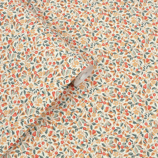 Devrons Grove Wallpaper - Terracotta - Laura Ashley - 127398 - Premier Wallcovering