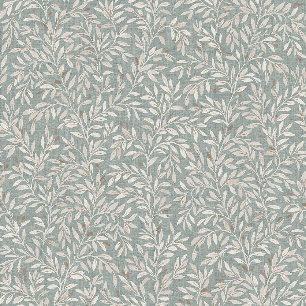 Ditsy Leaf Wallpaper - Duck Egg - Next - 118262 - Premier Wallcovering