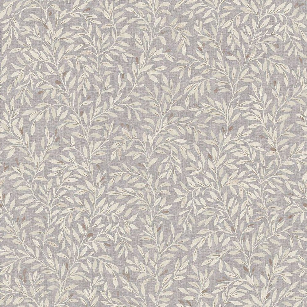 Ditsy Leaf Wallpaper - Grey - Next - 118263 - Premier Wallcovering