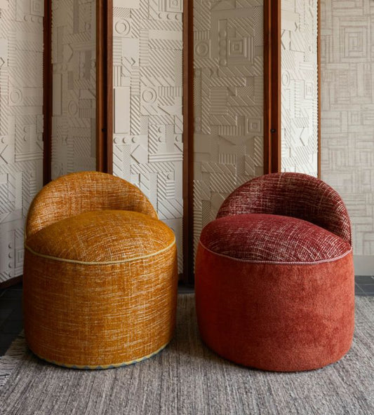 Dodoma Fabric - Ecru - Christopher Farr Cloth - CFF237 - 01 - Premier Wallcovering