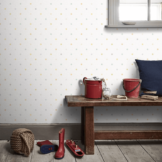 Doodle Spot Wallpaper - Honeycomb - Ohpopsi - WGU50150W - Premier Wallcovering