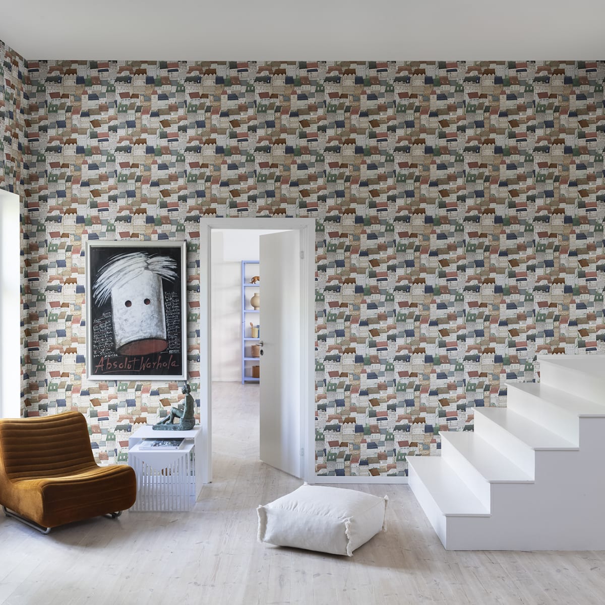 Dream Town Wallpaper - Fall - Rebel Walls - R18092 - Premier Wallcovering