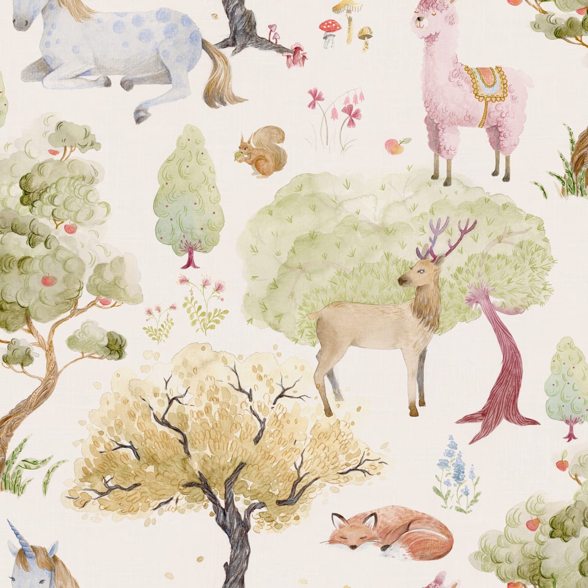 Dreamland Wallpaper - Sand - Rebel Walls - R18051 - Premier Wallcovering