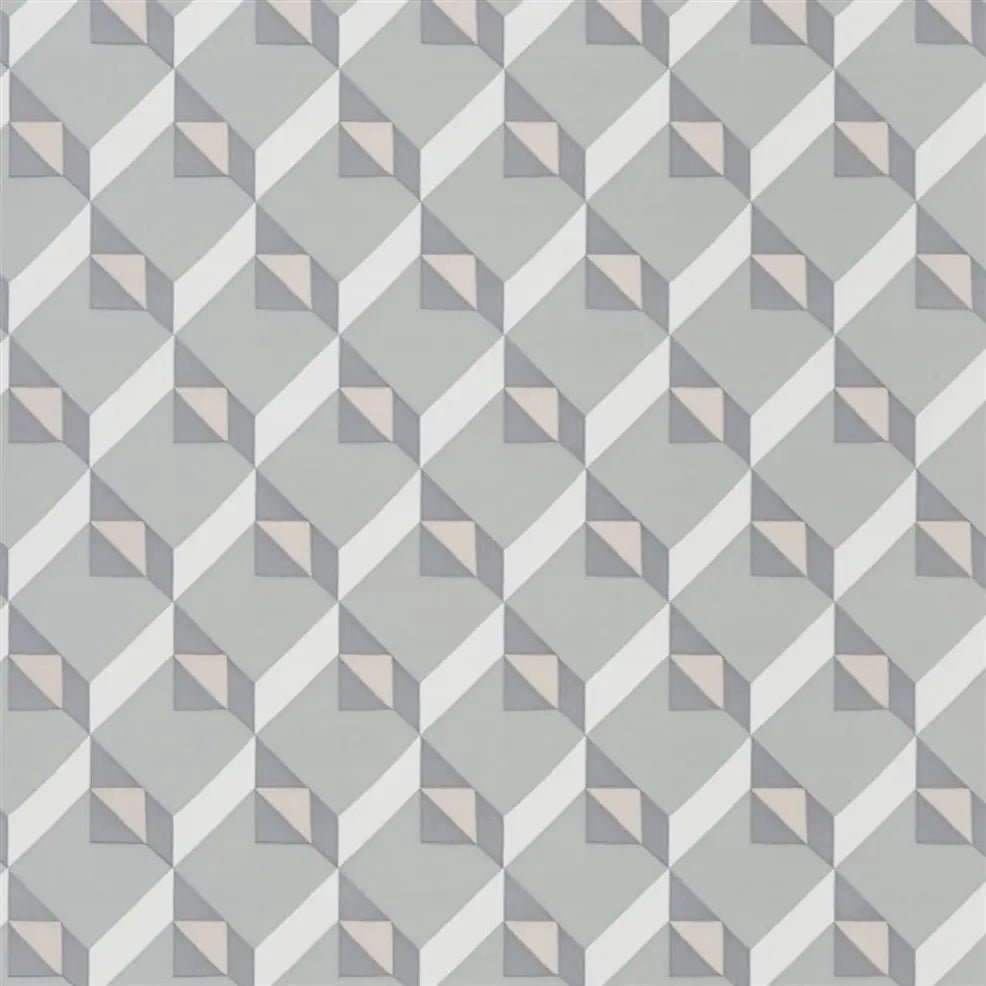 Dufrene Wallpaper - Zinc Blue - PDG1055/06 - Designers Guild - Premier Wallcovering