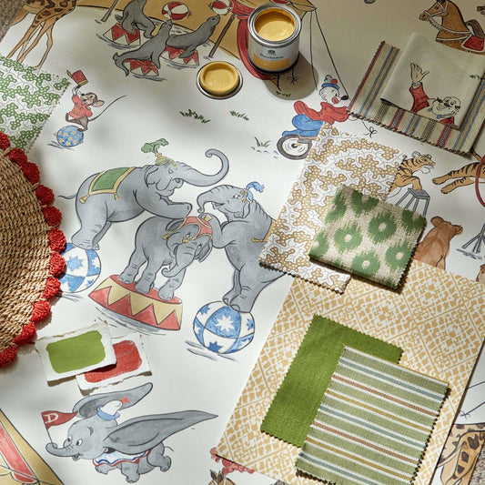 Dumbo Wallpaper - Peanut Butter & Jelly - DDIW217284 - Sanderson - Premier Wallcovering