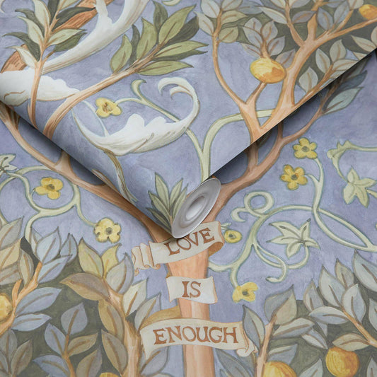 Earthly Paradise Wallpaper - Celestial Blue - House of Hackney - 1 - WA - EAP - DI - CEL - XXX - Premier Wallcovering