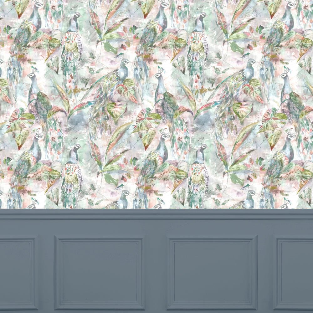 Ebba Wallpaper - Coral - Voyage Maison - EBBA/WPO/COR - Premier Wallcovering