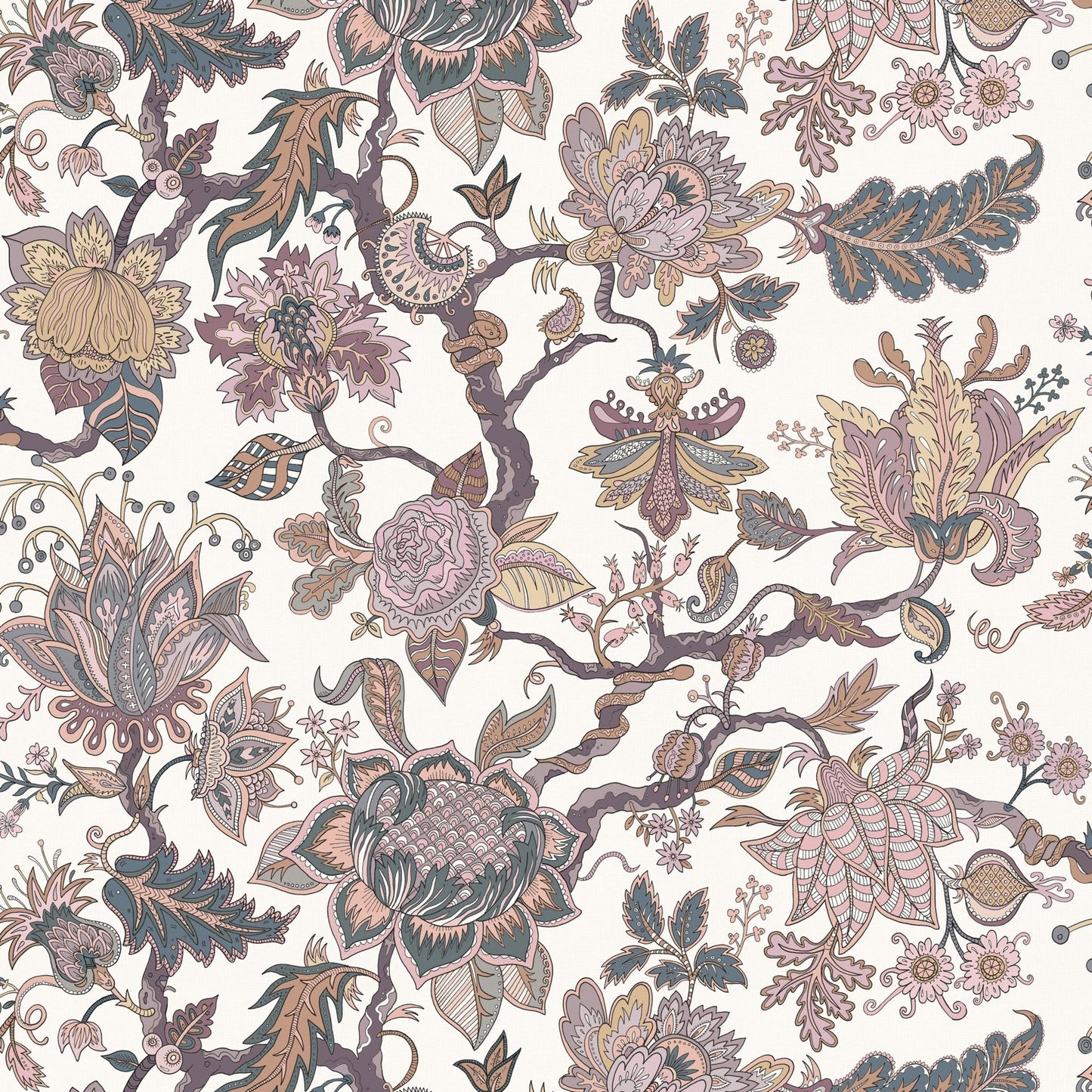 Eden Wallpaper - Mulberry - Wear The Walls - EDMP894152 - Premier Wallcovering