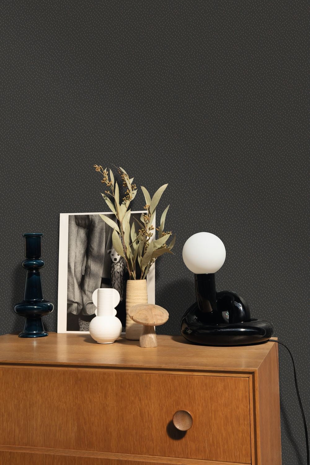 Eden Wallpaper - Noir Cuivre - Caselio - 103739095 - Premier Wallcovering