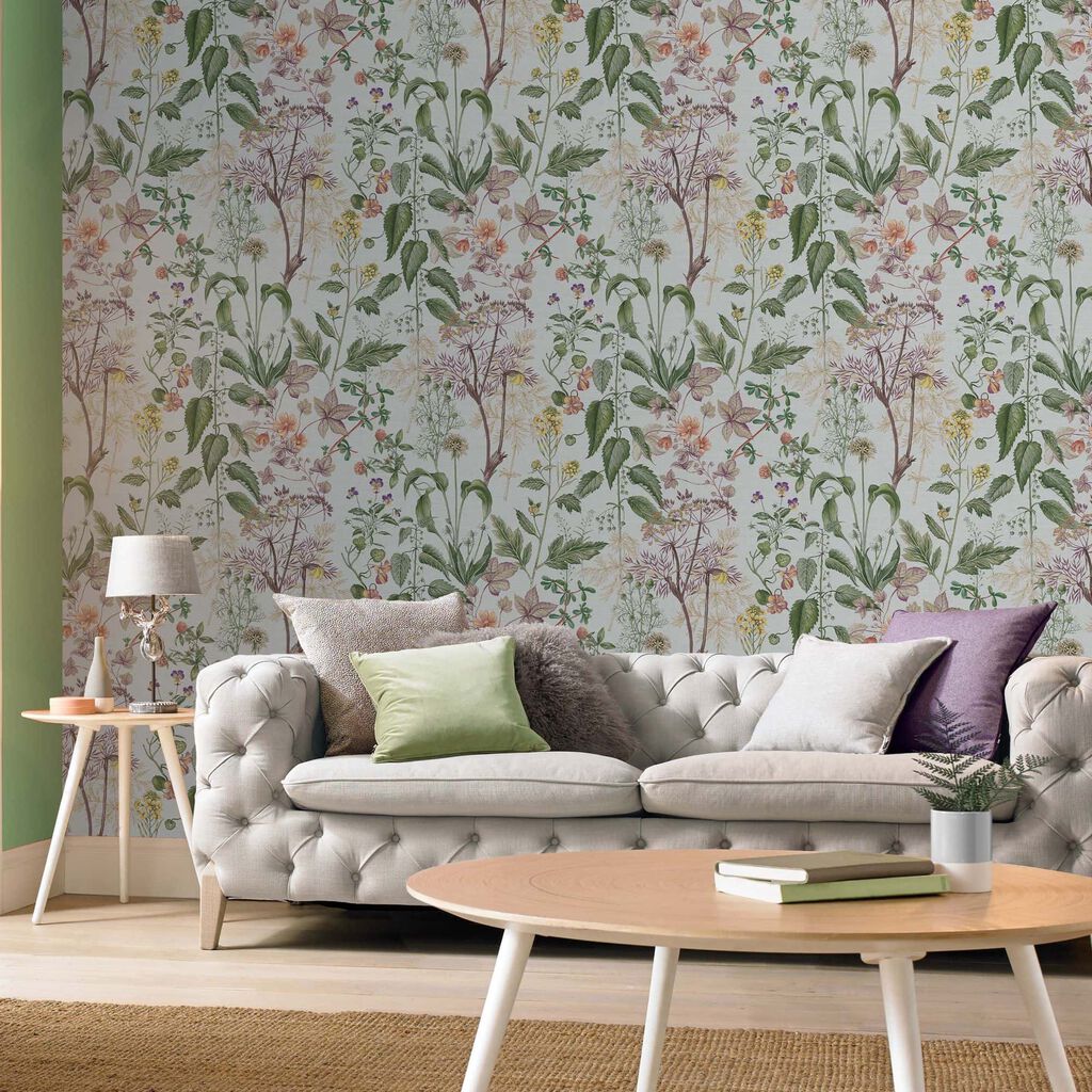Edulis Wallpaper - Sage - Graham & Brown - 118017 - Premier Wallcovering