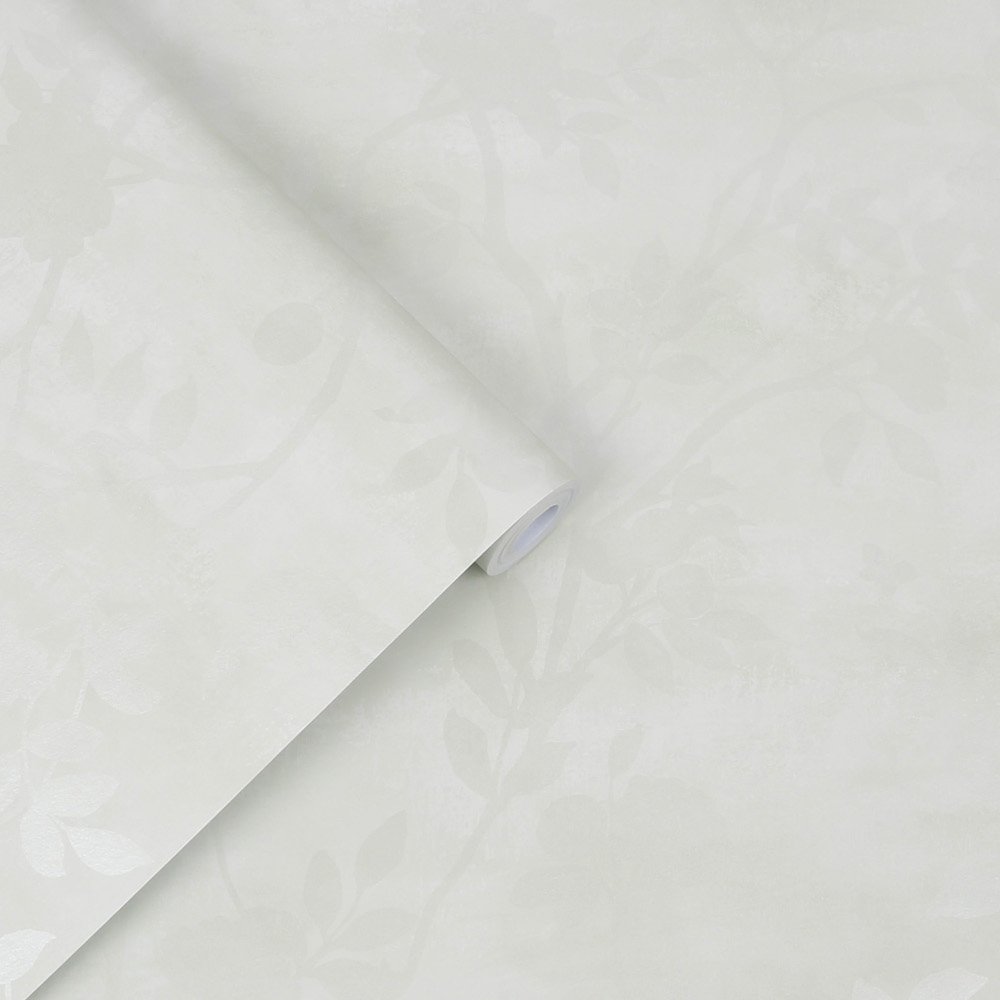 Eglantine Silhouette Wallpaper - Eau de Nil - Laura Ashley - 113373 - Premier Wallcovering