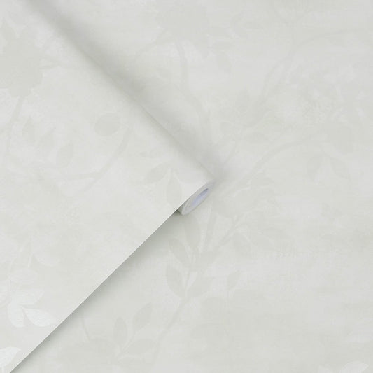 Eglantine Silhouette Wallpaper - Eau de Nil - Laura Ashley - 113373 - Premier Wallcovering