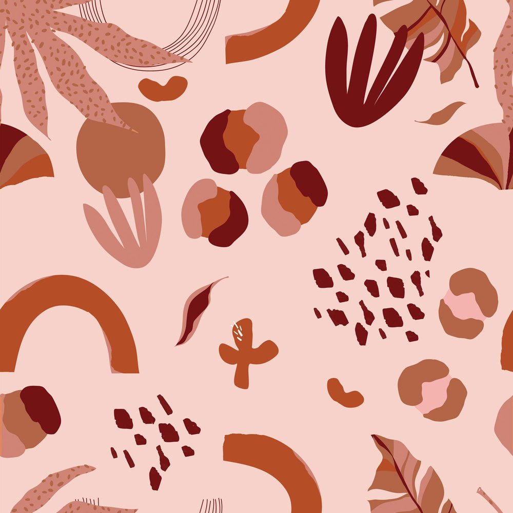El Salvador Wallpaper - Terracotta - Lust Home - LH900252 - Premier Wallcovering