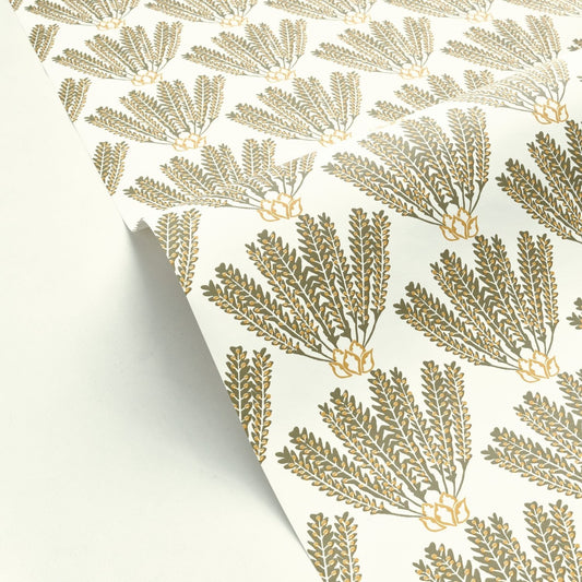 Eldorado Wallpaper - Kaki Jaune - Caselio - 103717022 - Premier Wallcovering