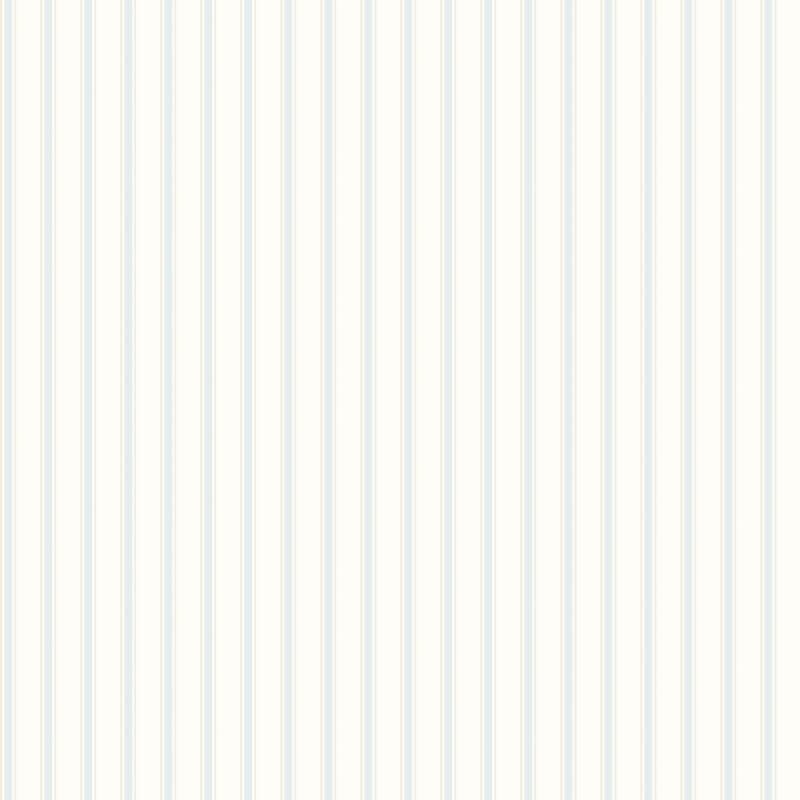 Elegance Chalk Stripe Wallpaper - Sky - Hoopla Walls - HWA1260W - Premier Wallcovering