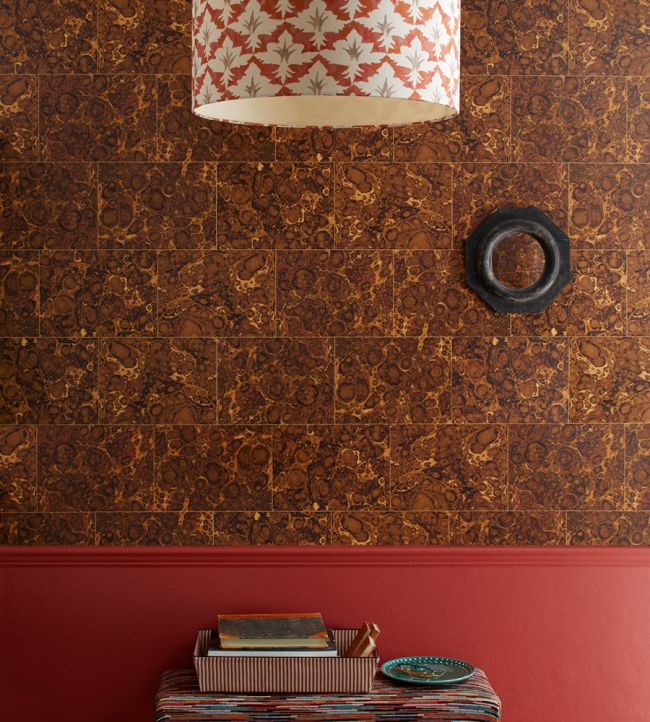 Elgin Wallpaper - Tortoiseshell - Madeaux - W1500 - 07 - Premier Wallcovering