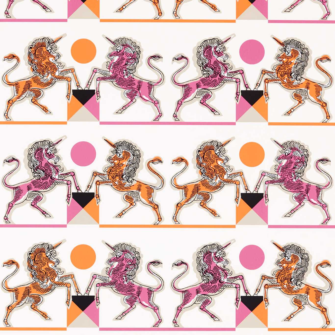 Elixir of Life Wallpaper - Sherbet - 510002 - Morris & Co - Premier Wallcovering