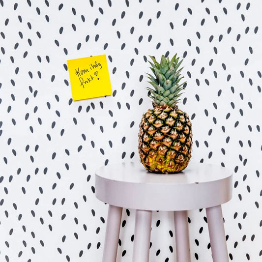 Ella Wallpaper - Black - Sandberg - 415-81 - Premier Wallcovering