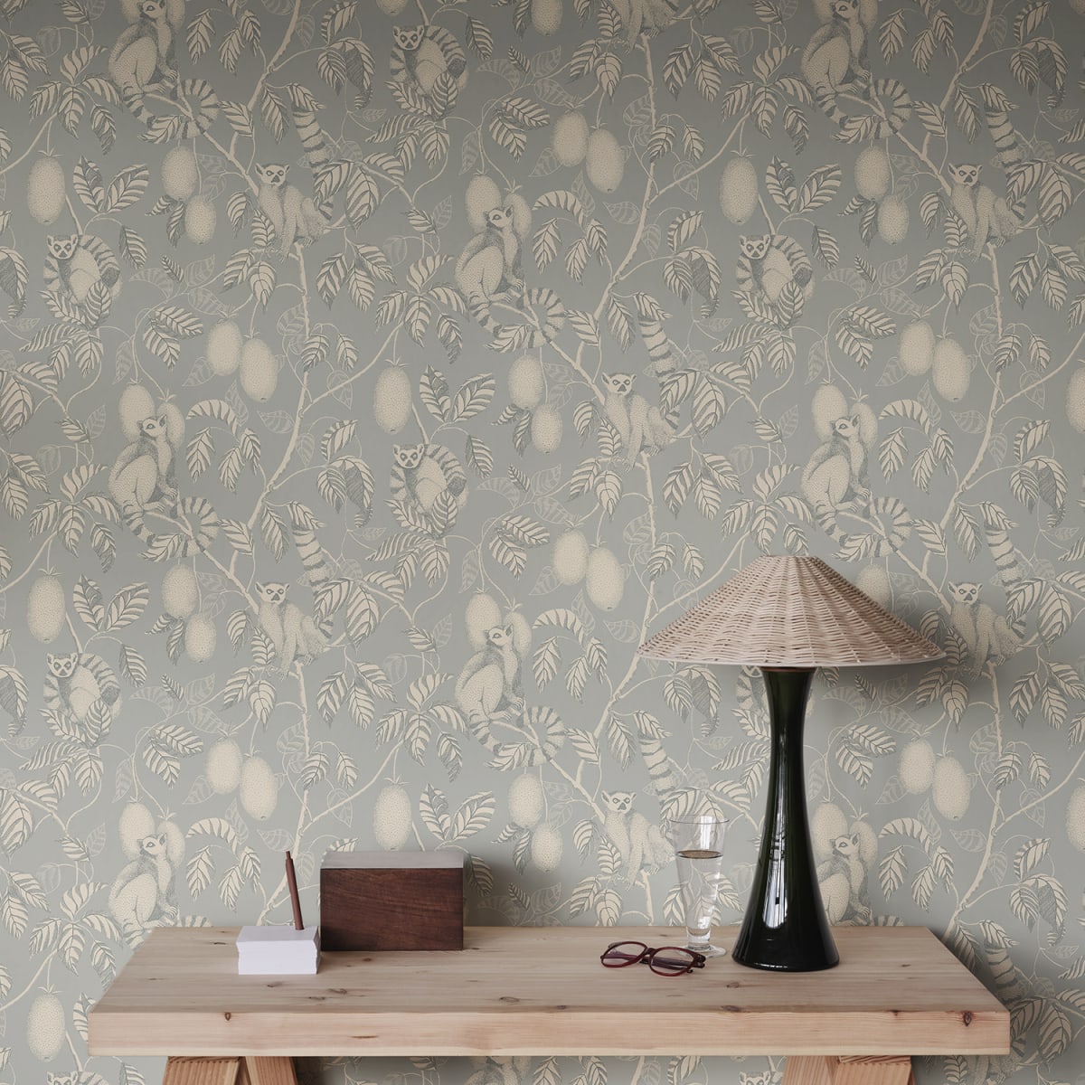 Elliot Wallpaper - Light Blue - Sandberg - S10630 - Premier Wallcovering