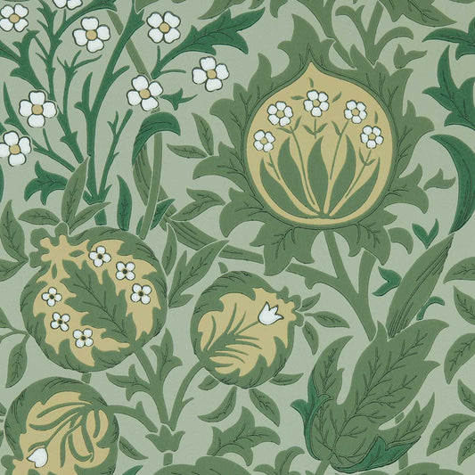 Elmcote Wallpaper - Herball - 217201 - Morris & Co - Premier Wallcovering