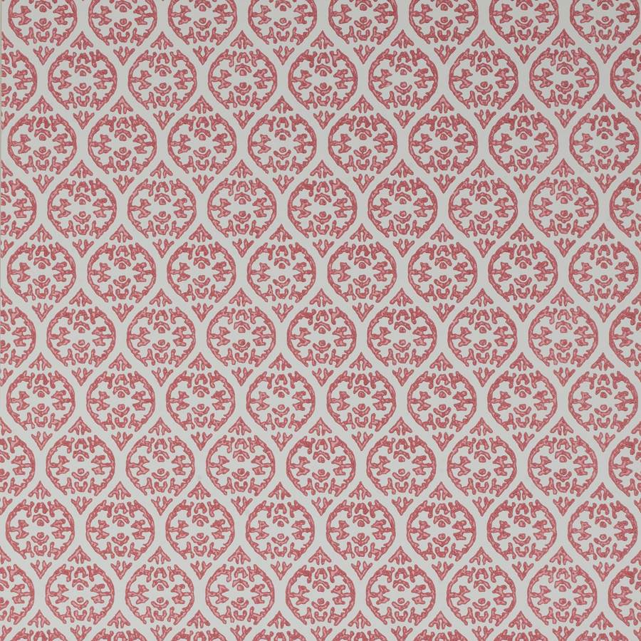 Elphin Wallpaper - Red - J172W - 03 - Jane Churchill - Premier Wallcovering