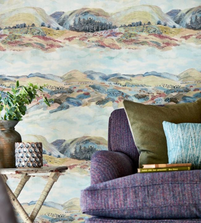Elysian Wallpaper - Fig - DYSI216592 - Sanderson - Premier Wallcovering