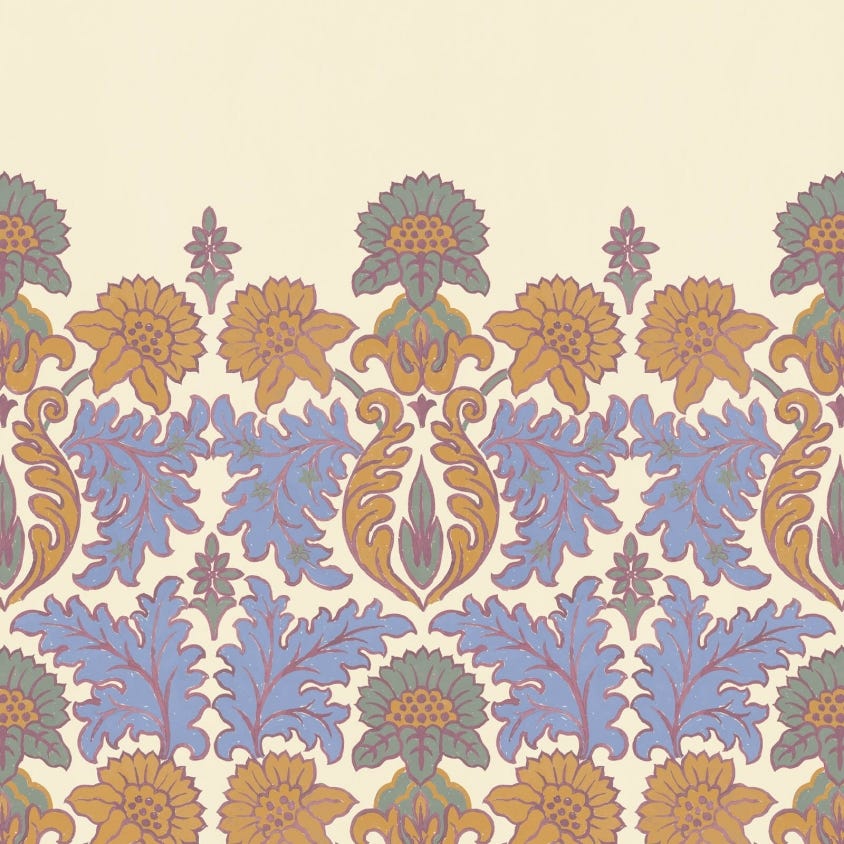 Emania Climbing Walls Wallpaper - House of Hackney - 1 - WA - EMA - DI - AZU - PBL - Premier Wallcovering