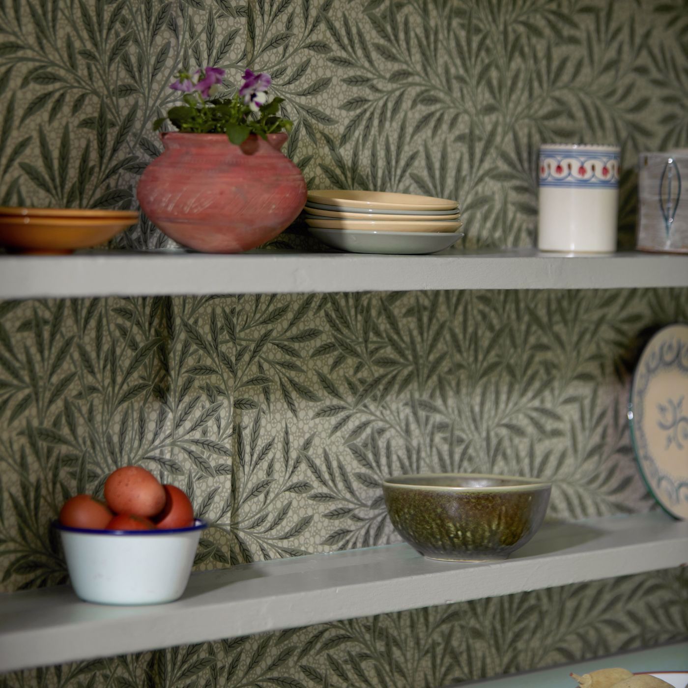Emery’s Willow Wallpaper - Herball - 217184 - Morris & Co - Premier Wallcovering