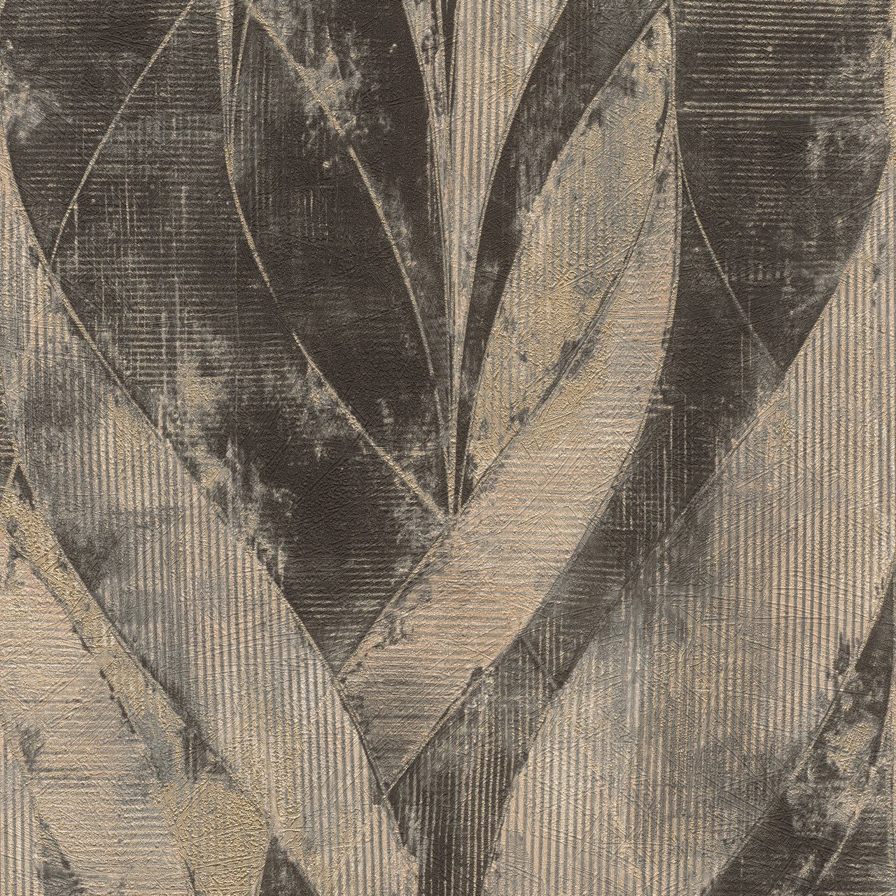 Emporium III Wallpaper - Black/Gold - Rasch - 520071 - Premier Wallcovering