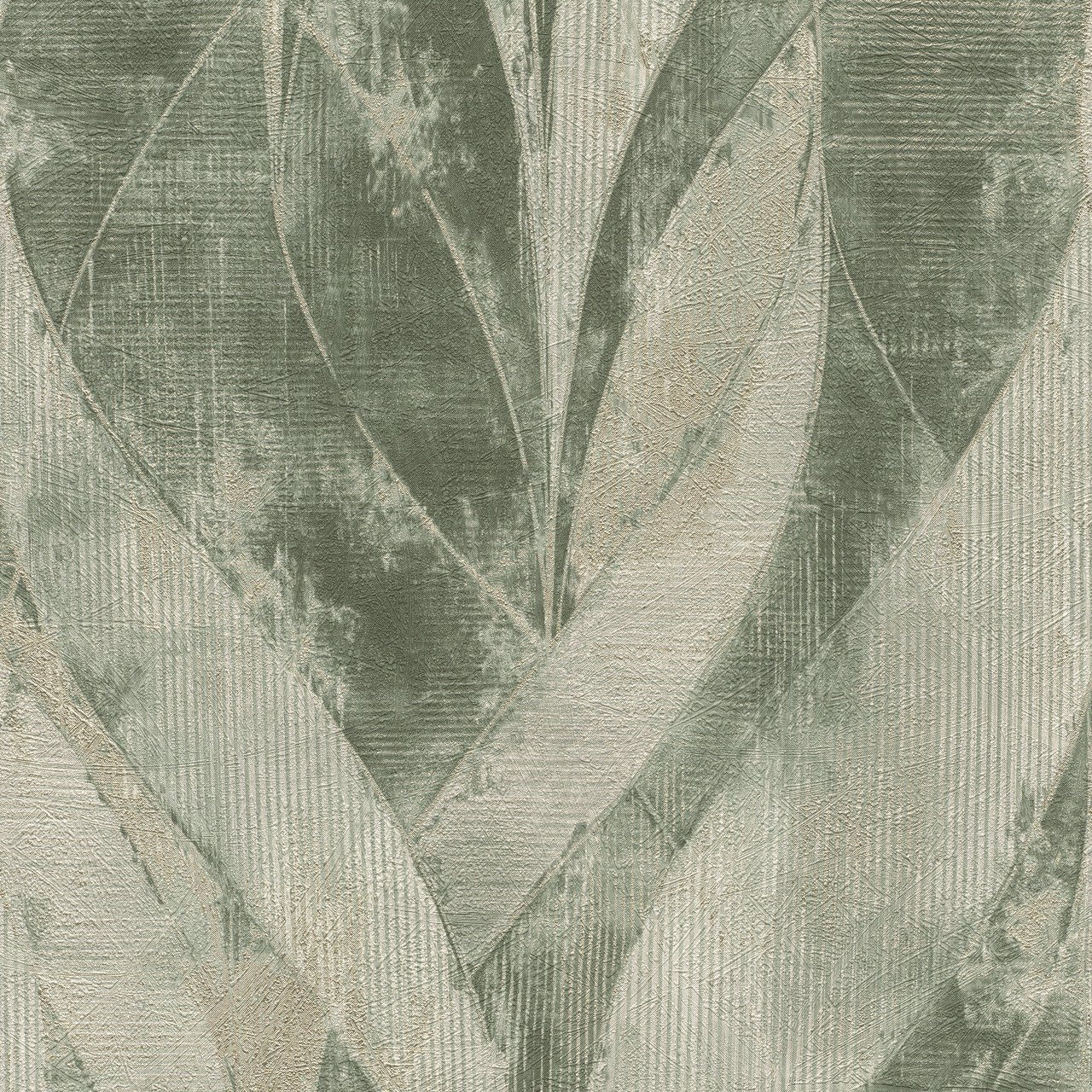 Emporium III Wallpaper - Green/Gold - Rasch - 520057 - Premier Wallcovering