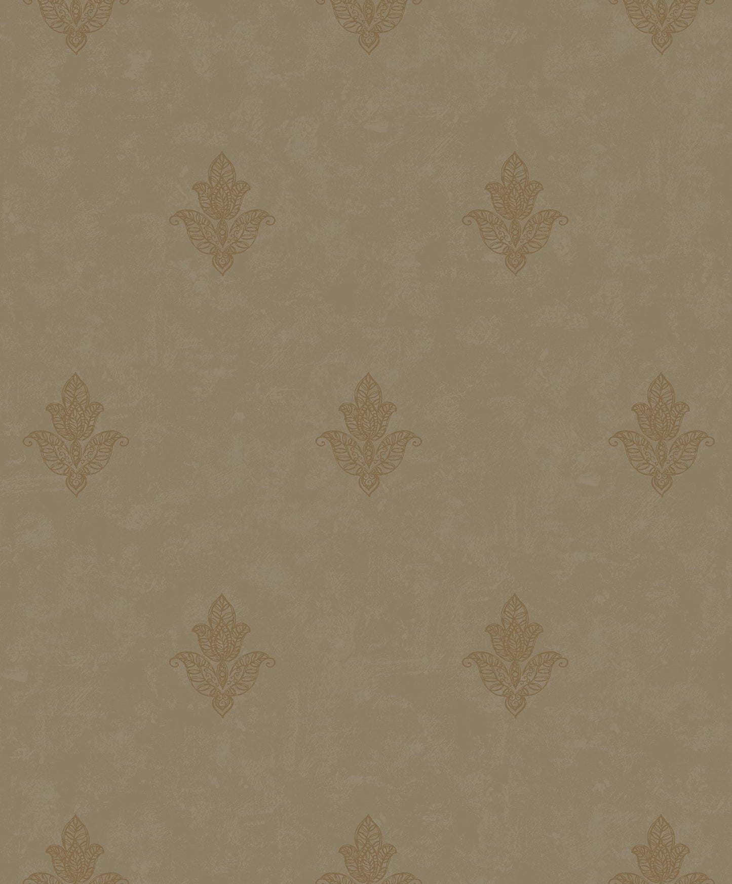 Emporium Mehndi Motif Wallpaper - Gold - Galerie - 7016 - Premier Wallcovering