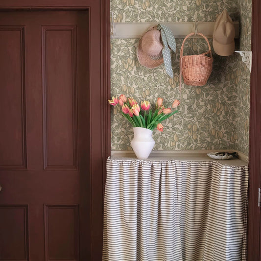 Emrik Wallpaper - Oat - Sandberg - S10466 - Premier Wallcovering