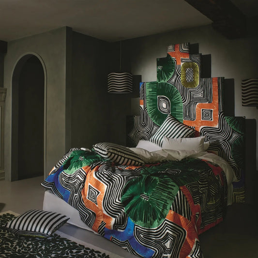 En Allant Aux Baux Fabric - Cypres - Christian Lacroix - FCL7083/01 - Premier Wallcovering