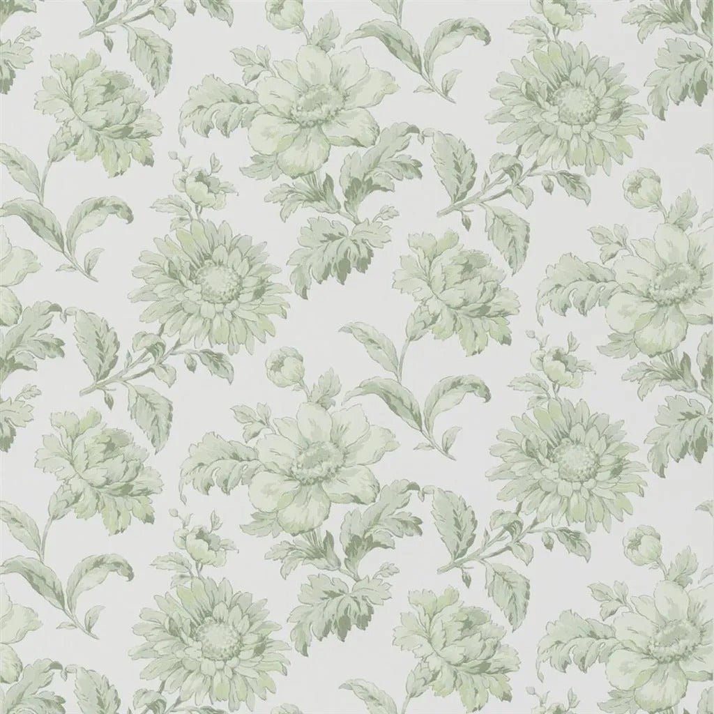 English Garden Floral Wallpaper - Willow - English Heritage - PEH0004/02 - Premier Wallcovering