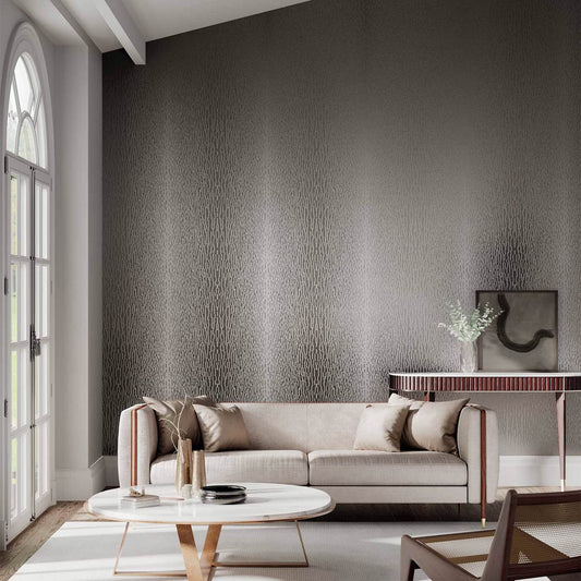 Enigma Wallpaper - Silver Grey & Sparkle - HMOM110101 - Harlequin - Premier Wallcovering