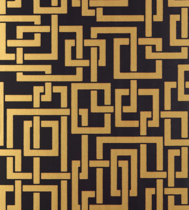 Enigma Wallpaper - Paean Black - 5509 - Farrow & Ball - Premier Wallcovering