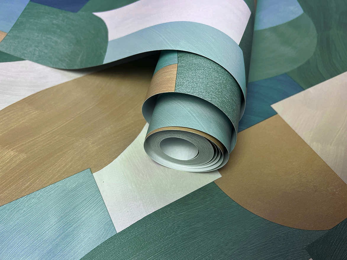 Ennedi Wallpaper - Teal - Holden Décor - 91512 - Premier Wallcovering