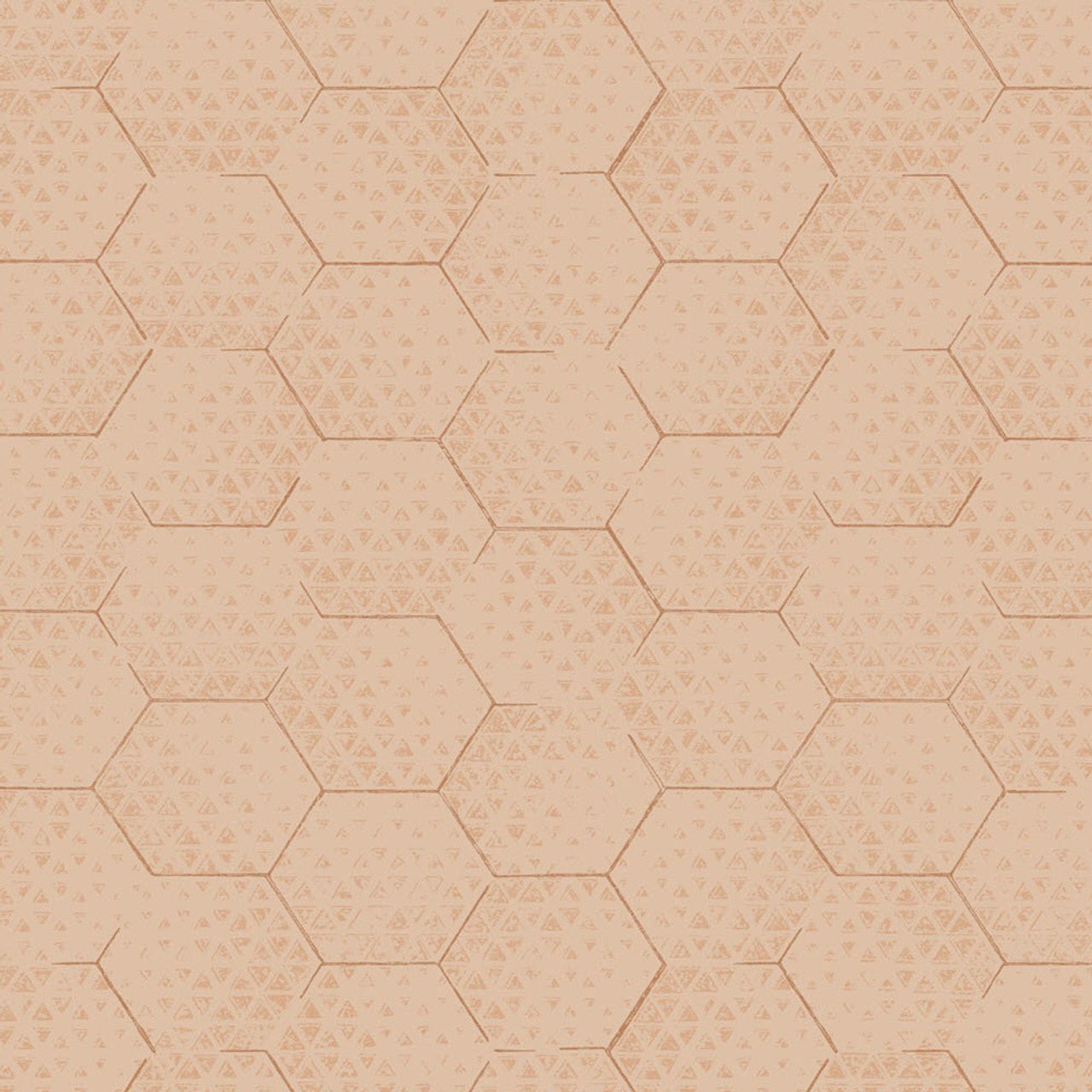 Enso Diamond Wallpaper - Terracotta - Eijffinger - 386583 - Premier Wallcovering