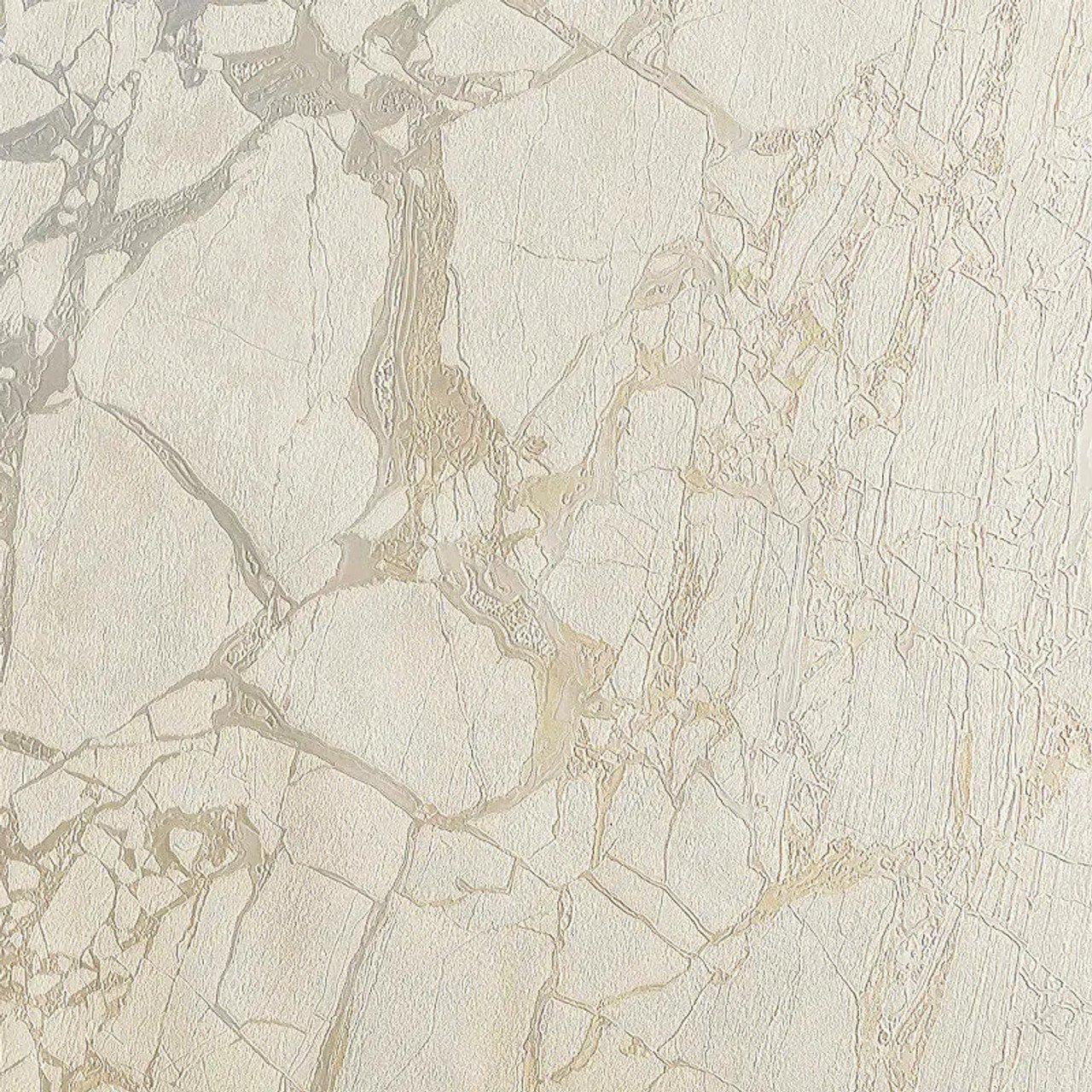 Enzo Marble Wallpaper - Ivory - Rasch - 538137 - Premier Wallcovering