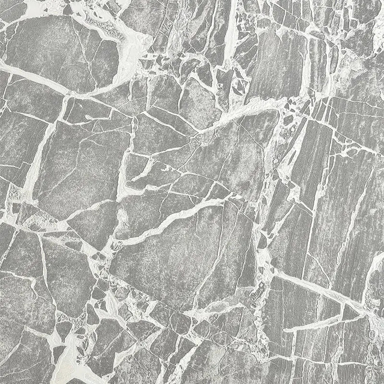 Enzo Marble Wallpaper - Grey - Rasch - 538151 - Premier Wallcovering