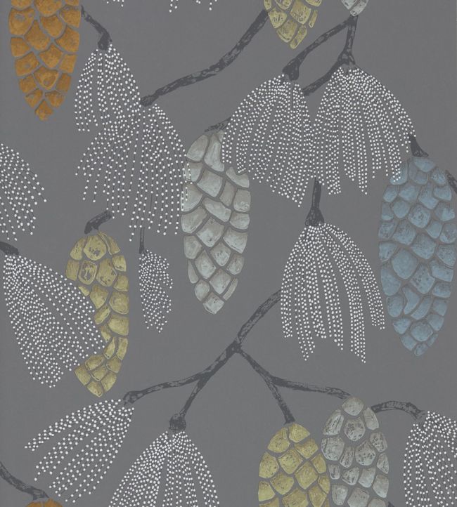 Epitome Wallpaper - Mint/Duck Egg/Smoke - HSTO111500 - Harlequin - Premier Wallcovering
