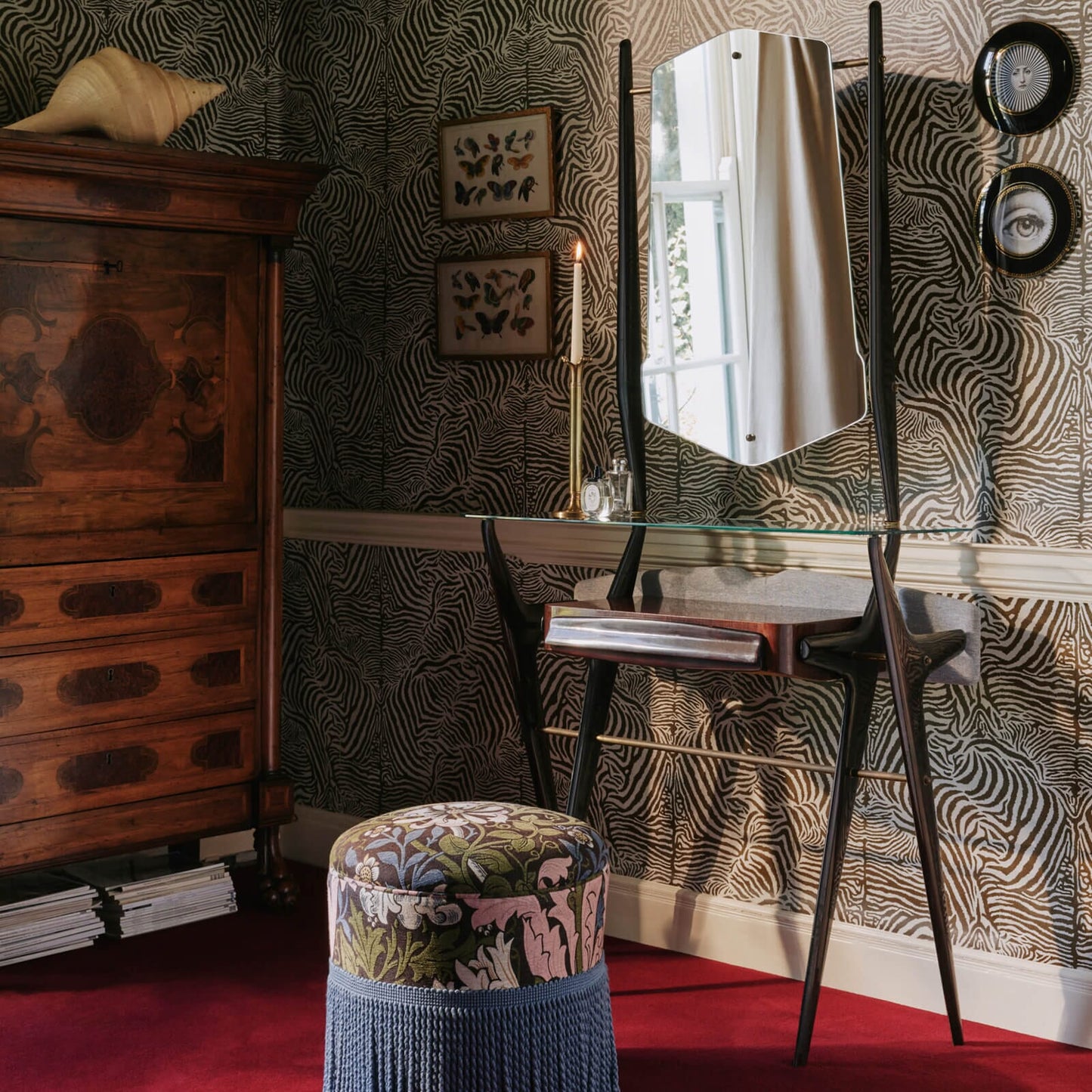 Equus Wallpaper - Cocoa - House of Hackney - 1 - WA - EQU - DI - CHO - XXX - Premier Wallcovering