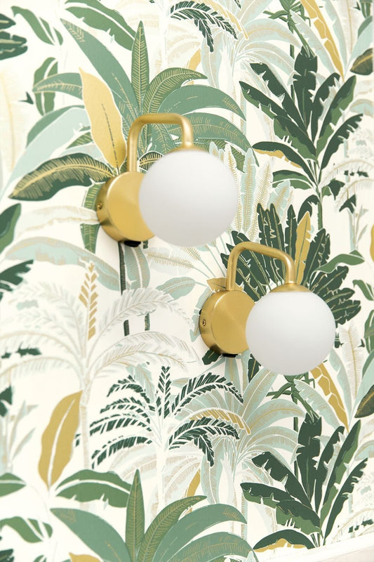 Escapade Evasion Wallpaper - Vert D'eau - Caselio - 102307773 - Premier Wallcovering