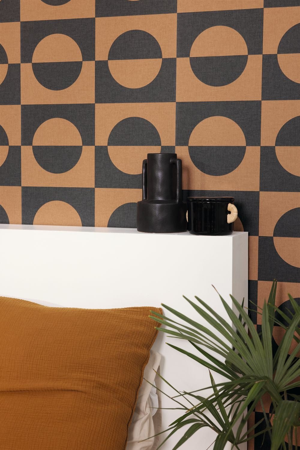 Etendu Wallpaper - Noir Beige - Caselio - 104579011 - Premier Wallcovering