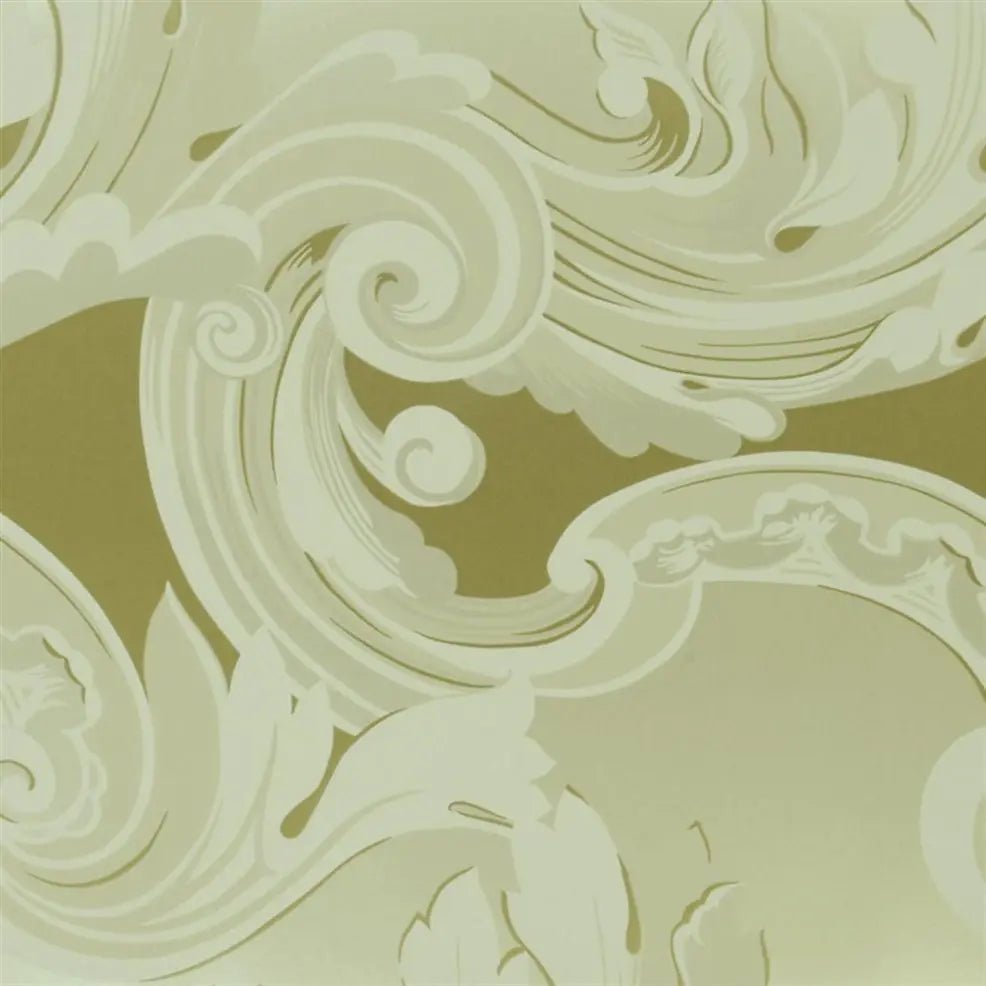 Euderlin Wallpaper - Gold - P526/04 - Designers Guild - Premier Wallcovering